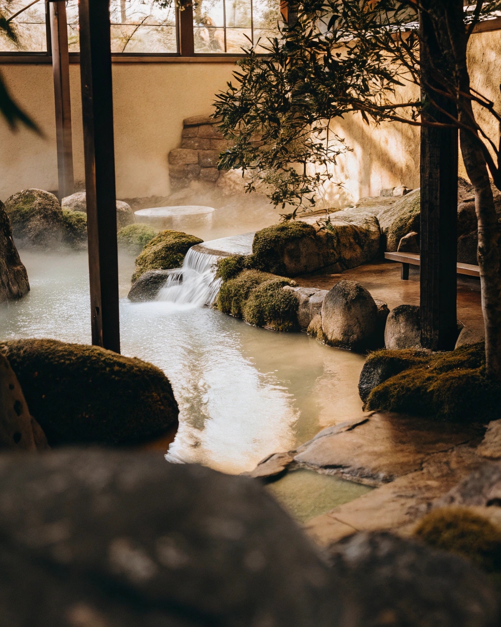 Naturlig spa-miljö