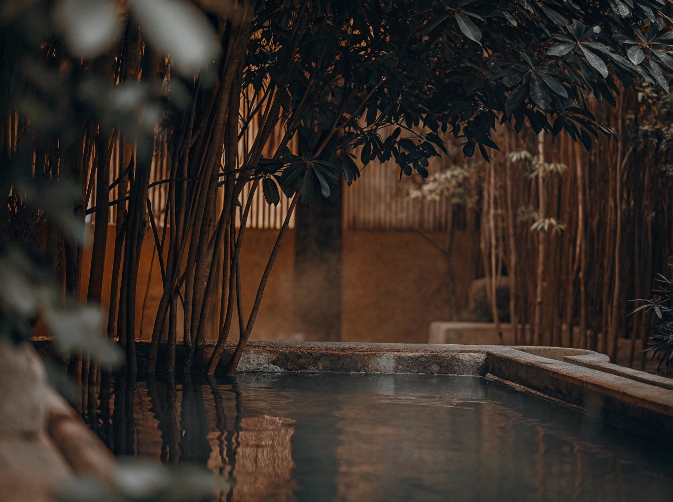 Naturlig spa-miljö